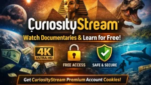 Curiositystream Premium Account Cookies 2026