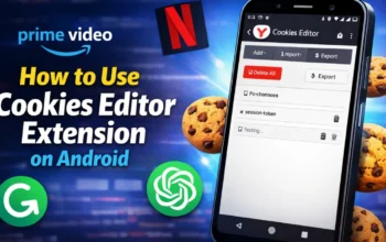 How to use Cookies Editor Extension on Android Device