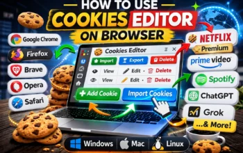 How to use Cookies Editor on Windows, Mac and Linux