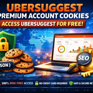 Ubersuggest Premium Account Cookies 2026